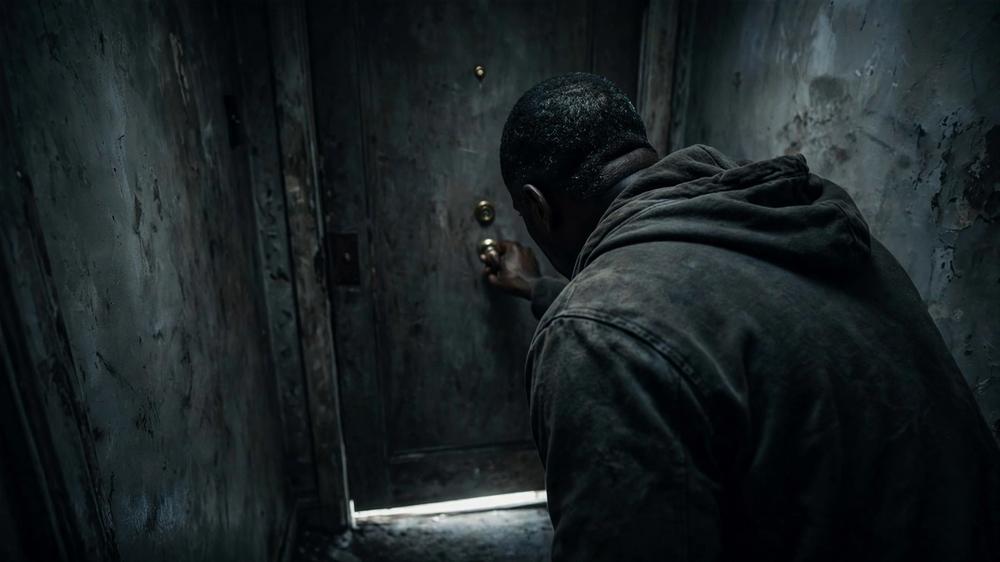 Three knocks at the door
